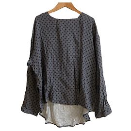 Autre Marque AS KNOW AS Frill de Merihari Pullover Marrone