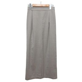 Autre Marque VIA MASINI 80 Gonna lunga dritta Marrone Altro