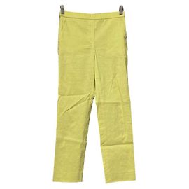 Theory ECO CRUNCH WASH TREECA PULL ON GZ Leinenhose Andere Gelb