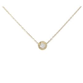 Autre Marque Collier en diamants Au750 Doré