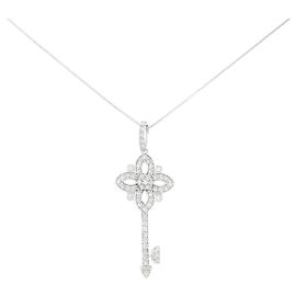 Autre Marque Colar de Diamantes Au750 Prata