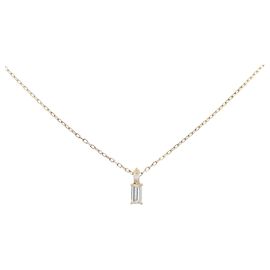 Autre Marque Collier en diamant Au750 Doré
