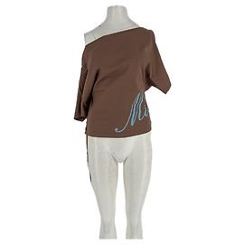T-shirt in cotone marrone Miss Sixty Marrone