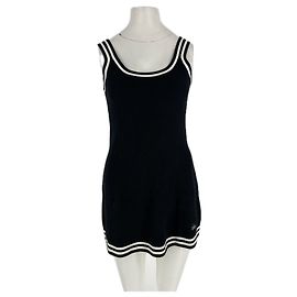 Robe noire en coton Yves Salomon ALO Noir