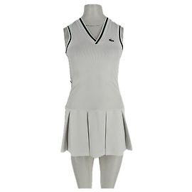 Lacoste weißes Kleid aus Polyester Weiß