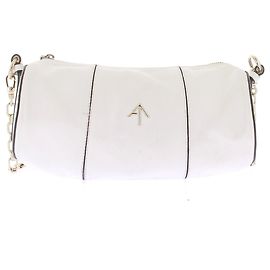 Autre Marque Bolsa "Cylinder" Branco