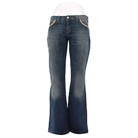 Dolce & Gabbana Vaqueros azules con estrellas Azul