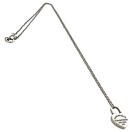 Tiffany & Co Collar Tiffany Heart Lock Plata