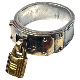 Hermès Hermes Kelly Ring #51 Argento D'oro
