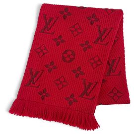 Stole Louis Vuitton Ruby Monogram Rouge