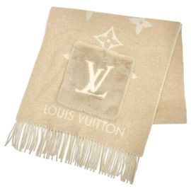 Stola in cashmere e seta Louis Vuitton Beige