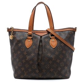 Louis Vuitton Brown Monogram Palermo PM Marrom