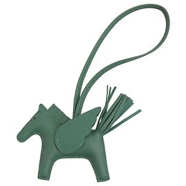 Hermès Rodeo Charm Pegasus PM Charm Green