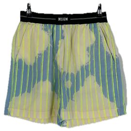 Pantaloncini Cloud Msgm blu in cotone Blu