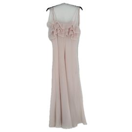 Dior Robe longue rose Rose