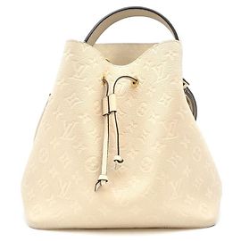 Louis Vuitton NeoNoe MM Empreinte Cream Weiß