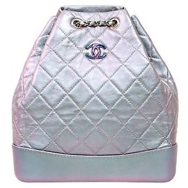 Chanel Iridescent Gabrielle Backpack Purple