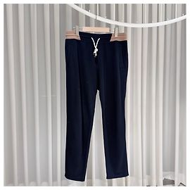 Brunello Cucinelli Cotton Training Pants Blue