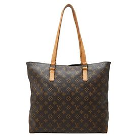 Sac Cabas Mezzo Monogram Louis Vuitton Marron