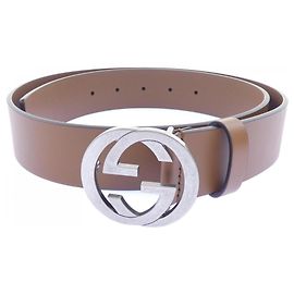 Cinturón Gucci Brown Standard Castaño