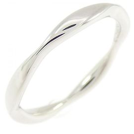 Chanel Camellia Platinum Band Ring Other