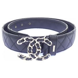 Cinturón Chanel Standard Black Negro