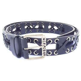 Chanel Standard Black Belt Black