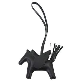 Hermès Hermes HERMES So Black Rodeo Pegasus PM Handbag Charm Black