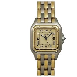 Relógio Cartier Panthère MM 3-Row Date Two-Tone Outro