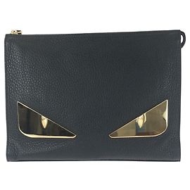 Fendi Bugs Monster Handbag Black