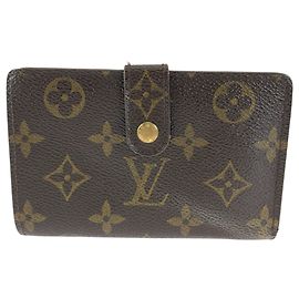 Louis Vuitton Monogram Portefeuille Viennois Wallet Marron Monogramme