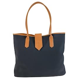 Saco Tote Yves Saint Laurent Preto e Castanho Marrom Preto