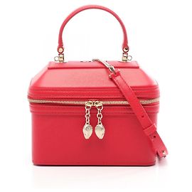 Bulgari Sac à main boîte à bijoux Bvlgari Serpenti Rouge