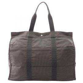 Hermès Borsa Tote Hermes Herline TGM Marrone