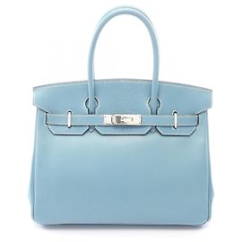 Hermès Sac à main Hermes Birkin 30 Bleu