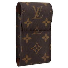 LOUIS VUITTON Astuccio per Sigarette Monogram M63024 LV Auth 194464A Monogramma