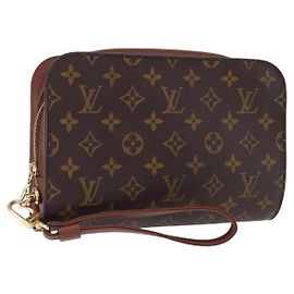 LOUIS VUITTON Monogram Orsay Clutch Bag M51790 LV Auth 195440 Monogram