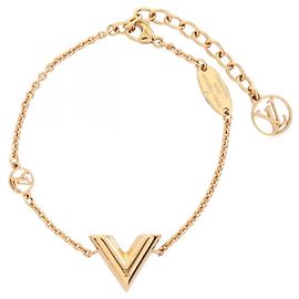 Bracciale Essential V Charm Louis Vuitton D'oro