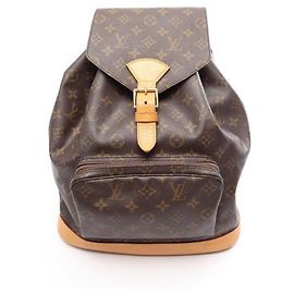 Louis Vuitton Montsouris GM Backpack Brown Monogram