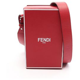 Sac à épaule Fendi Box Rouge