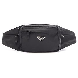 Sac banane Prada TESSUTO MONTAGN Noir