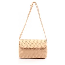 Borsa a tracolla Bottega Veneta Intrecciato D'oro
