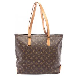 Sac cabas Mezzo Monogram Louis Vuitton Marron Monogramme