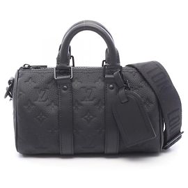 Louis Vuitton Keepall Bandoulière 25 Handbag Black