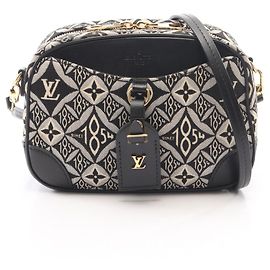 Borsa a Spalla Deauville Mini SINCE1854 Louis Vuitton Nero Bianco