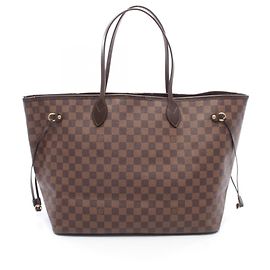 Saco Tote Louis Vuitton Neverfull GM Damier Ebene Marrom