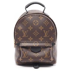 Louis Vuitton Palm Springs Mini Backpack Brown Black Monogram