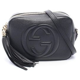 Borsa Gucci Soho Disco in pelle nera Nero