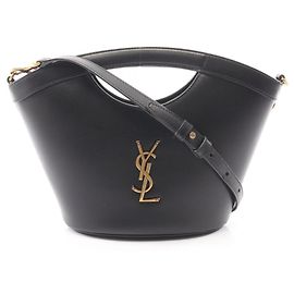 Yves Saint Laurent Celia Mini 2-Way Handbag Black