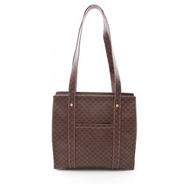 Céline Sac Cabas Celine Macadam Marron